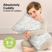 Load image into Gallery viewer, Cuddly Toddler Pillow with Pillowcase (Prairie)