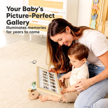 Load image into Gallery viewer, Nova Baby's First Year Picture Frame (Ash Wood)