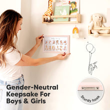 Load image into Gallery viewer, Nova Baby's First Year Picture Frame (Petal Pink)