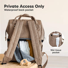 Load image into Gallery viewer, Original Diaper Bag (Coffee Brown)