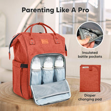 Load image into Gallery viewer, Original Diaper Bag (Rustic Red)