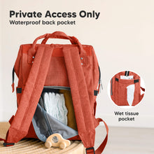 Load image into Gallery viewer, Original Diaper Bag (Rustic Red)