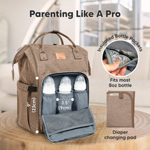 Load image into Gallery viewer, Original Diaper Bag (Coffee Brown)