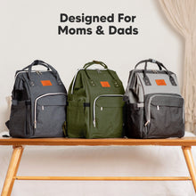 Load image into Gallery viewer, Original Diaper Bag (Coffee Brown)