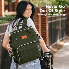 Load image into Gallery viewer, Original Diaper Bag (Dark Olive)