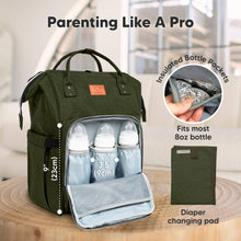 Load image into Gallery viewer, Original Diaper Bag (Dark Olive)