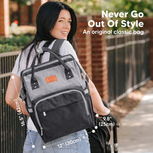 Load image into Gallery viewer, Original Diaper Bag (Graphite)