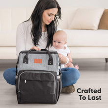 Load image into Gallery viewer, Original Diaper Bag (Graphite)