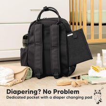 Load image into Gallery viewer, Play Diaper Bag (Trendy Black)