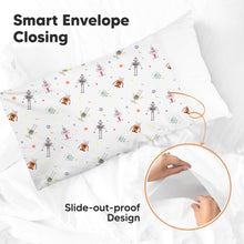 Load image into Gallery viewer, Printed Toddler Pillowcase 13X18" (Robo Pals)