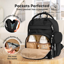Load image into Gallery viewer, Play Diaper Bag (Trendy Black)
