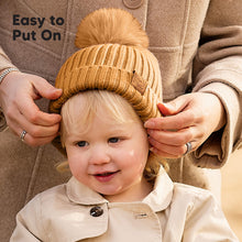 Load image into Gallery viewer, 2-Pack Pom Knitted Beanie (Blast)