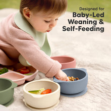 Load image into Gallery viewer, 2-Pack Prep Silicone Suction Bowls (Roseate)