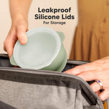 Load image into Gallery viewer, 2-Pack Prep Silicone Suction Bowls (Sage)