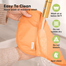 Load image into Gallery viewer, Easy To Clean, hand wash or machine wash, wash at or below 86°F, do not tumble dry, do not bleach, spot clean when needed.