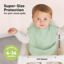 Load image into Gallery viewer, 3-Pack Presto Waterproof Bibs (Mellow)