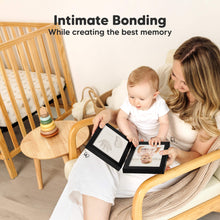 Load image into Gallery viewer, Rune Hand & Footprint Keepsake Frame (Onyx Black)