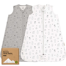 Load image into Gallery viewer, 2-Pack Snooze Sleep Sacks (Woodland)