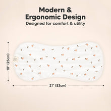 Load image into Gallery viewer, Softe Muslin Baby Burp Cloth (Petals)