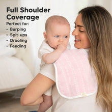 Load image into Gallery viewer, Softe Muslin Baby Burp Cloth (Sweet Charm)