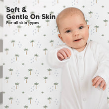 Load image into Gallery viewer, Soothe Fitted Crib Sheet (Roarsome)