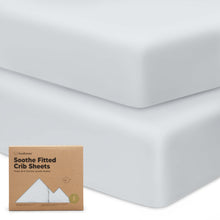 Load image into Gallery viewer, Soothe Fitted Crib Sheet