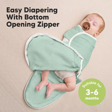 Load image into Gallery viewer, 3-Pack Soothe Zippy Swaddle Wrap (Sage)