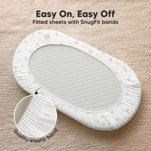 Load image into Gallery viewer, 2-Pack Soothe Fitted Bassinet Sheets (Meadow)