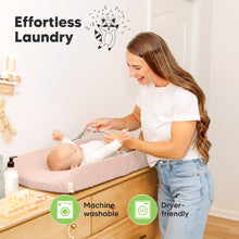 Load image into Gallery viewer, 2-Pack Soothe Changing Pad Covers (Cameo)