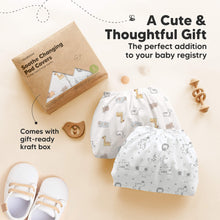 Load image into Gallery viewer, 2-Pack Soothe Changing Pad Covers (KeaSafari)