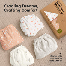 Load image into Gallery viewer, 2-Pack Soothe Fitted Bassinet Sheets (Butterflies)