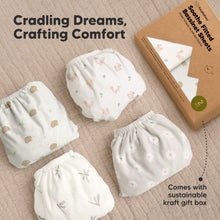 Load image into Gallery viewer, 2-Pack Soothe Fitted Bassinet Sheets (Nibbles/Bruce)