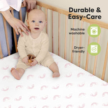 Load image into Gallery viewer, Soothe Fitted Crib Sheet (Dreamland)