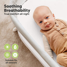 Load image into Gallery viewer, Soothing breathability bassinet protector provides all-night comfort and is suitable for all seasons.
