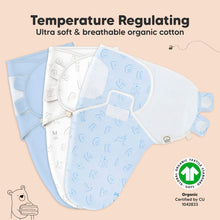 Load image into Gallery viewer, 3-Pack Soothe Swaddle Wraps (ABC Land Cloud)