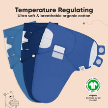 Load image into Gallery viewer, Temperature Regulating
Ultra soft & breathable organic cotton
Organic Certified by CU 1042833