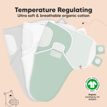 Load image into Gallery viewer, Temperature Regulating
Ultra soft & breathable organic cotton
Organic Certified by CU 1042833