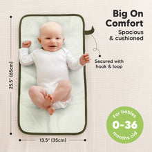 Load image into Gallery viewer, Swift Diaper Changing Pad (Dark Olive)