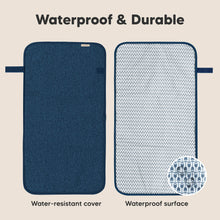 Load image into Gallery viewer, Swift Diaper Changing Pad (Navy Blue)