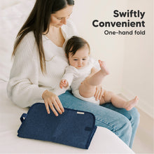 Load image into Gallery viewer, Swift Diaper Changing Pad (Navy Blue)