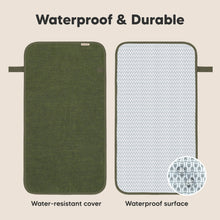 Load image into Gallery viewer, Swift Diaper Changing Pad (Olive Green)