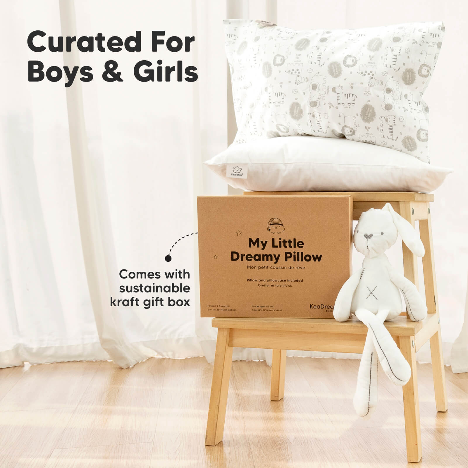2-Pack Pillow (DinoWorld & Happy Dino)