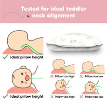Load image into Gallery viewer, Toddler Pillow with Pillowcase (ABC Land)