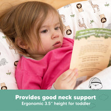 Load image into Gallery viewer, Toddler Pillow with Pillowcase (The Wild)