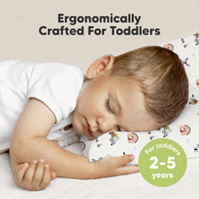 Load image into Gallery viewer, Toddler Pillow with Pillowcase (Barn)