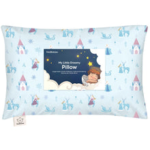 Load image into Gallery viewer, Toddler Pillow with Pillowcase (Enchanted Frost)