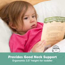 Load image into Gallery viewer, Toddler Pillow with Pillowcase (Pearl Gray)