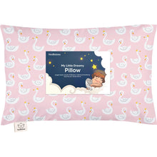 Load image into Gallery viewer, Toddler Pillow with Pillowcase (Swan Lake)