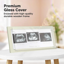 Load image into Gallery viewer, Trio Baby Sonogram Frame (Sage)