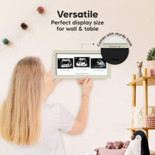Load image into Gallery viewer, Trio Baby Sonogram Frame (Sage)